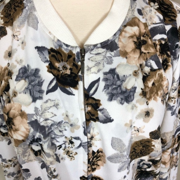 Floral zip up‎ - Picture 2 of 8